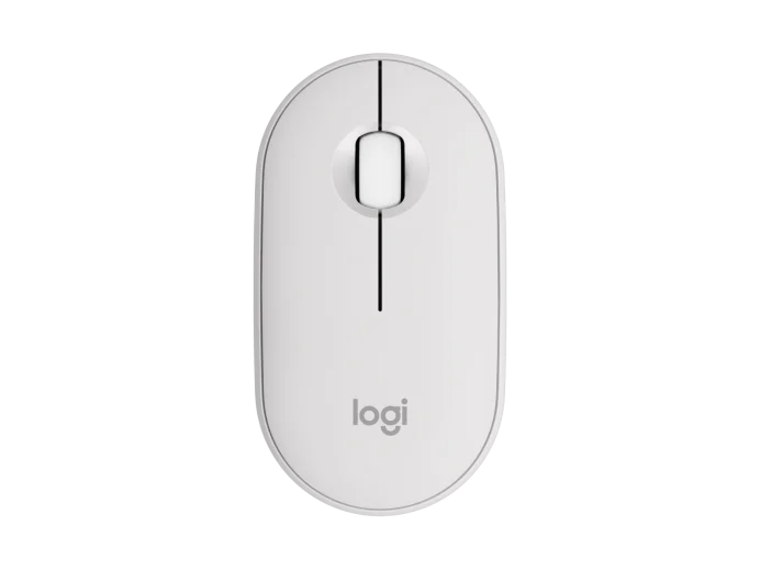 [910-007013] Logitech Pebble 2 M350S White Bluetooth Optik Mouse