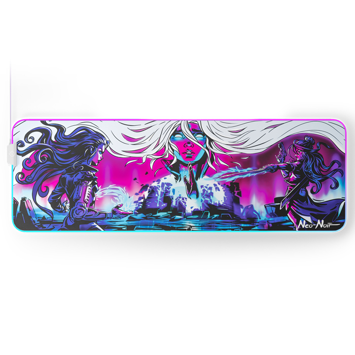 [89] SteelSeries Qck Prism XL Neo Noir Edition Mouse Pad