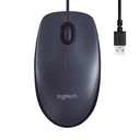 Logitech B100 Wired Black Optical Mouse