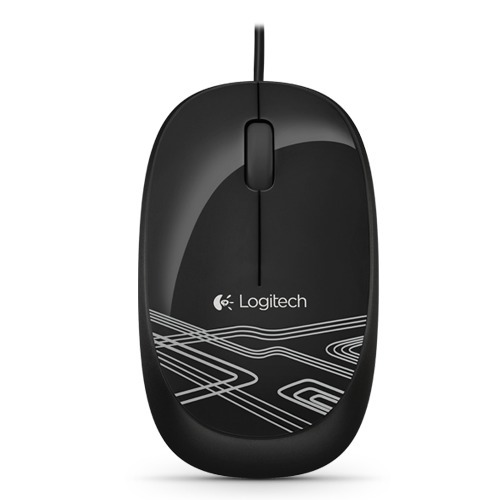 [910-002943] Logitech M105 Black Wired Optical Mouse