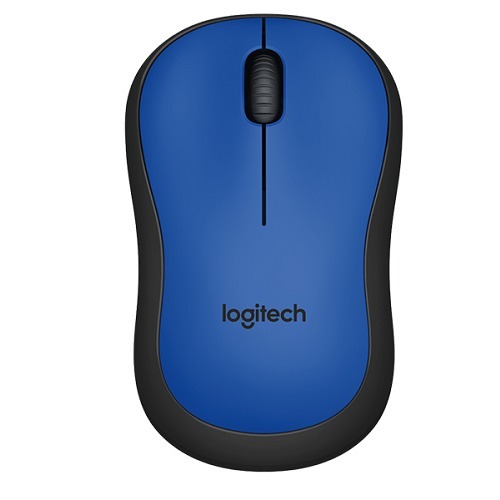 Logitech Silent M220 Blue Wireless Optical Mouse