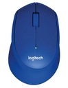 Logitech M330 Silent Plus Blue Wireless Optical Mouse