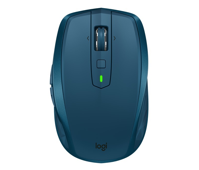 [910-005154] Logitech MX Anywhere 2S Blue Bluetooth Laser Mouse
