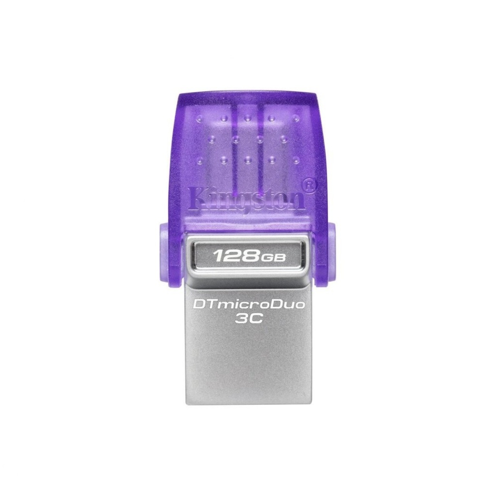 Kingston Data Traveler microDuo 3C 128 GB Usb 3.1/Type-C Flash Bellek
