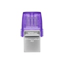 Kingston Data Traveler microDuo 3C 128 GB Usb 3.1/Type-C Flash Bellek