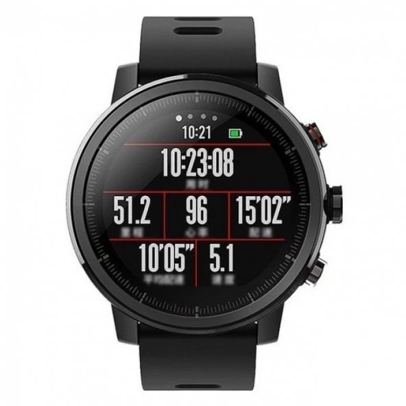 Amazfit Pace 2 Stratos Smart Watch, Black