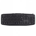 Everest KB-250U USB Multimedia Black Wired Keyboard
