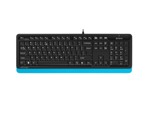 A4 Tech FK10 USB Multimedia Blue Wired Keyboard