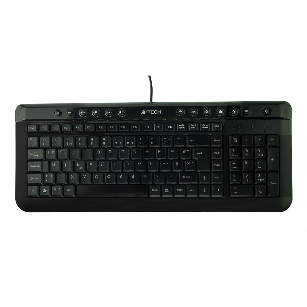 A4 Tech KL-40 F USB Siyah Klavye
