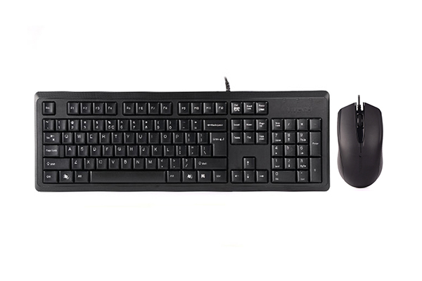 A4 Tech KR-9276 Wired Keyboard Mouse Set
