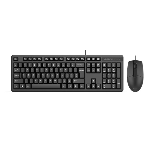 A4 Tech KK-3330 Wired Keyboard Mouse Set
