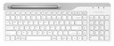 A4 Tech FBK25 White Bluetooth and Wireless Keyboard