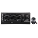 A4 Tech 9300F Q Wireless Black Keyboard Mouse Set