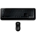 Microsoft Comfort Desktop 5050 Wireless Black Keyboard Mouse Set