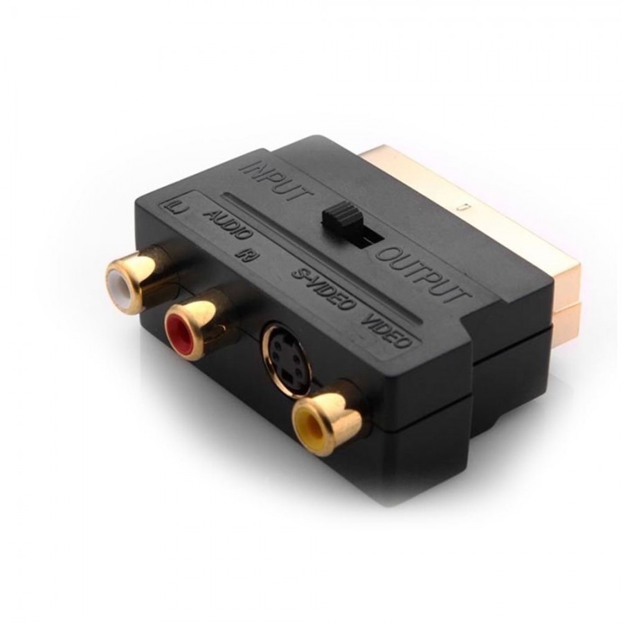 S-link SLX-226 Television Scart Converter Adapter