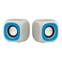 Frisby FS-2110U-B 2+0 6W USB White Speaker