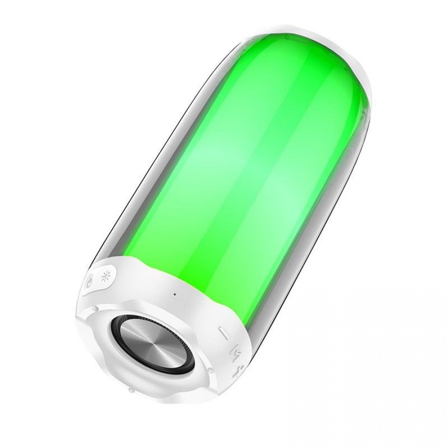 Hoco HC8 Colorful Bluetooth White Speaker