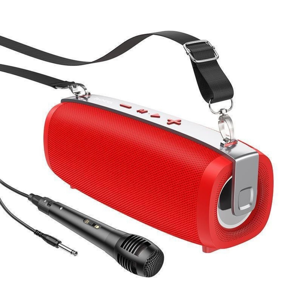 Hoco BS55 Outdoor Karaoke Red Speaker