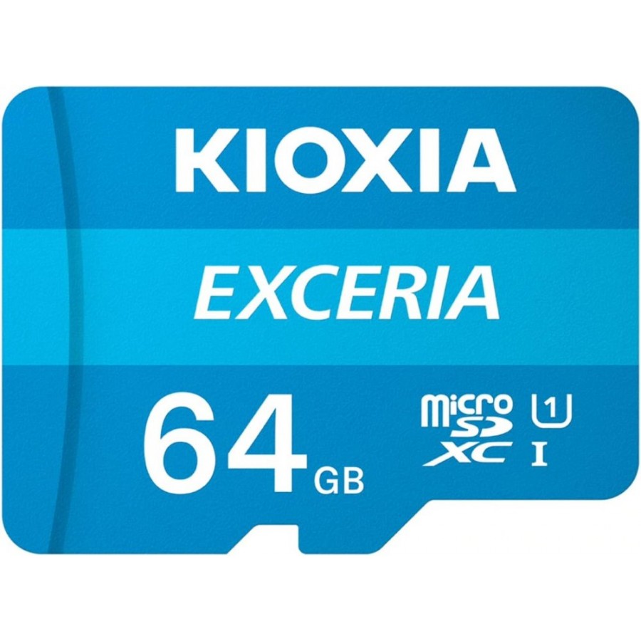 Kioxia Exceria LMEX2L064GG2 Class 10 UHS-I U3 64 GB Micro SD Card