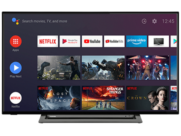 Toshiba Full HD 43" 109 Screen Android Smart LED TV with Receiver