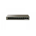 IP-Com F1110P-8-102W 8 Port 10/100 + 2X Gigabit Uplink 102W 250 Metre Poe Switch