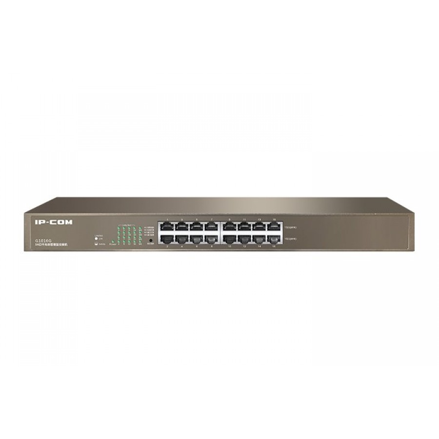 IP-Com G1016G 16 Bağlantı Noktalı Gigabit Yönetilmeyen Switch