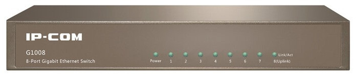 IP-Com G1008 8 Port 10/100/1000 Gigabit Yönetilemez Masaüstü Switch