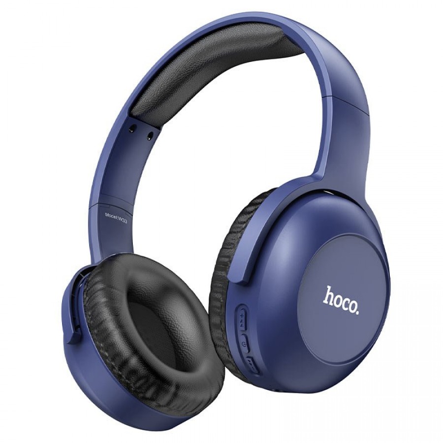 Hoco W33 Art Sound On-Ear Wireless Headphones, Blue