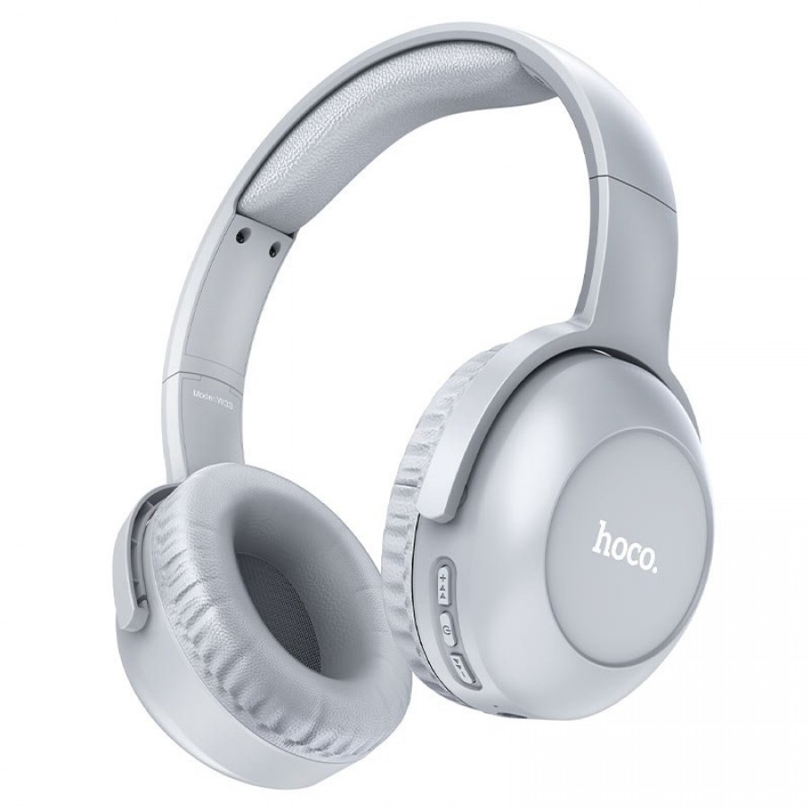 Hoco W33 Art Sound On-Ear Wireless Headphones, Gray