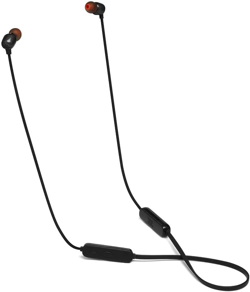 JBL Tune 115BT Wireless In-Ear Bluetooth Headphones, Black