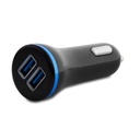 S-Link Slp-120 Pro 2xUsb Car Charger, Black