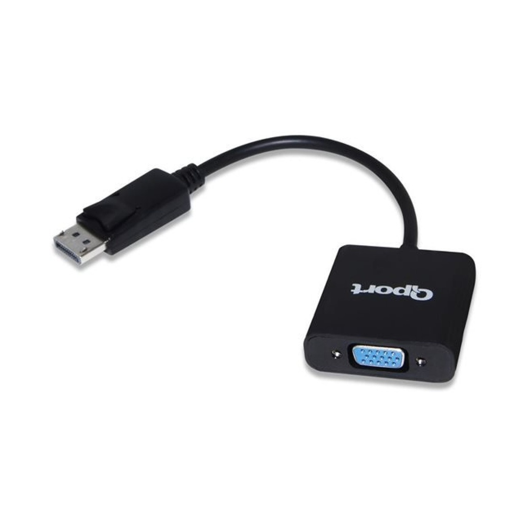 Qport Q-DP-VGA DisplayPort to Vga Converter