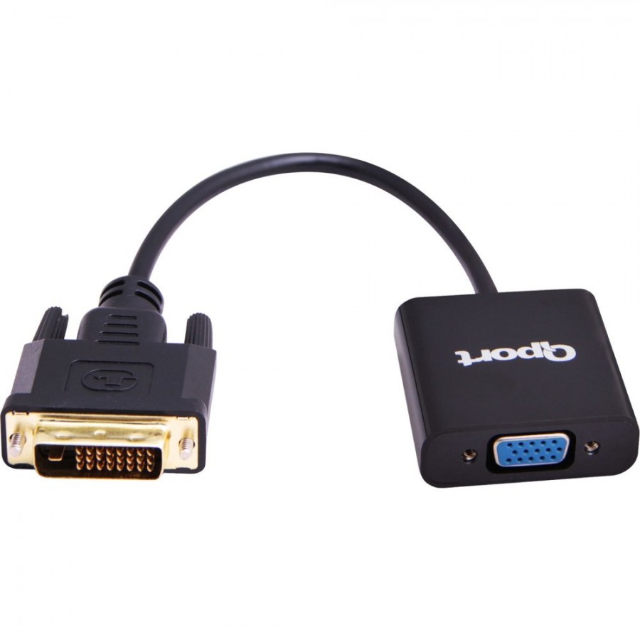 Qport Q-VDV2 Dvi to Vga Converter