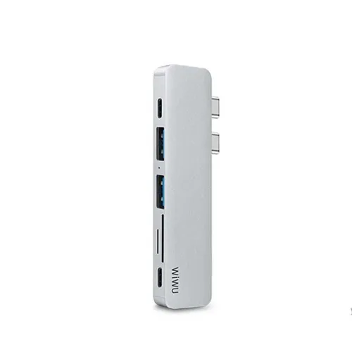Wiwu T8 Type-C 7in1 Multiplexer Adapter