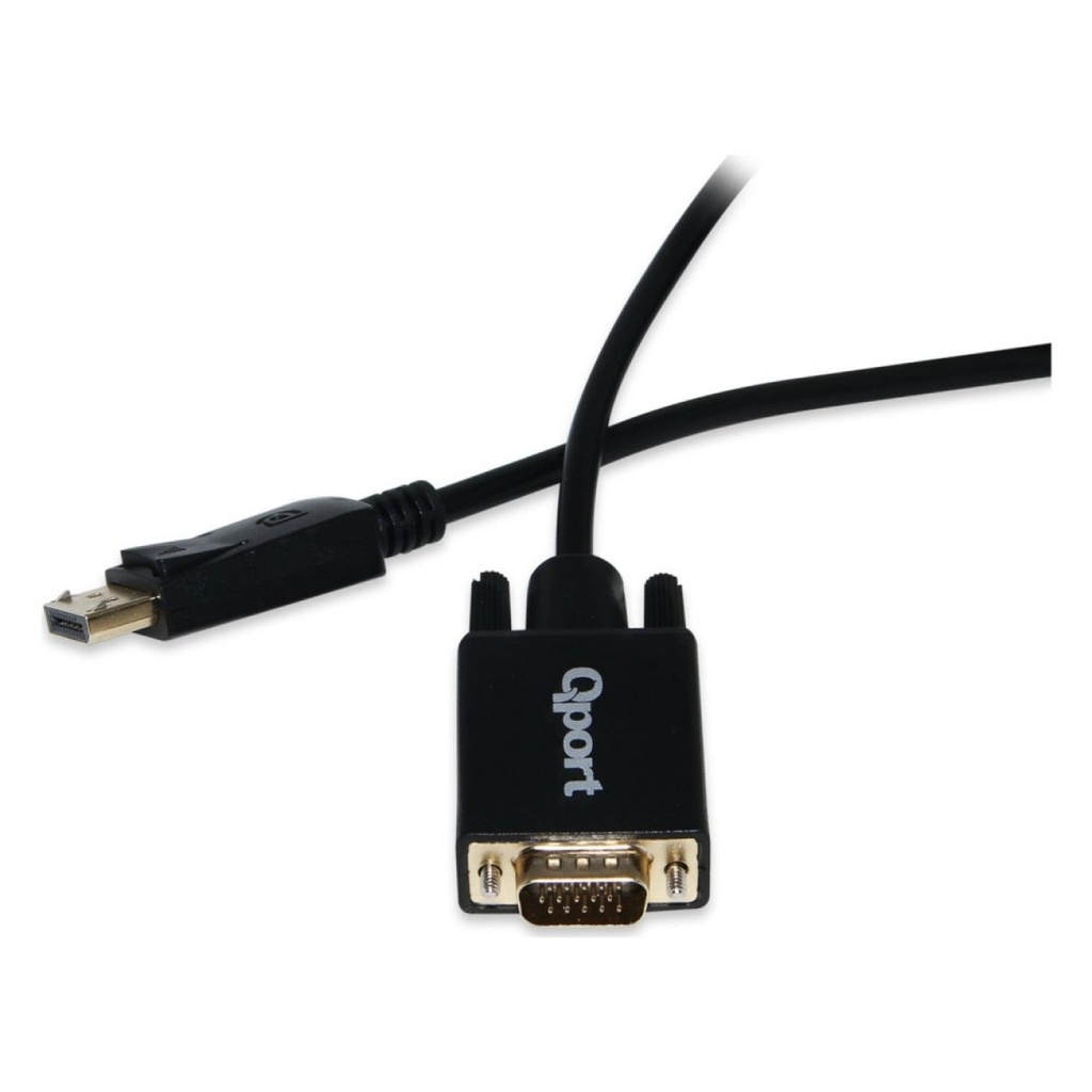 Qport Q-DPV 1.8 m DisplayPort to VGA Dönüştürücü