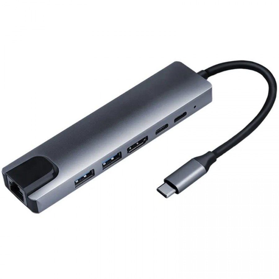 Sensei 6 in 1 Type-C to HDMI Multifunctional Docking Station