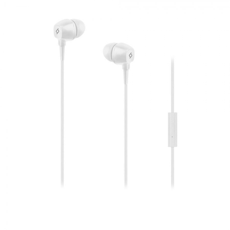 Ttec Pop 2KMM13B In-Ear Headphones with Microphone, White