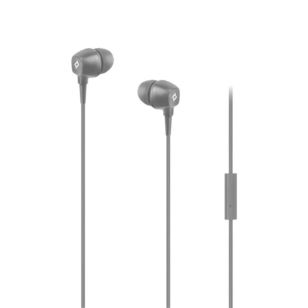 Ttec Pop 2KMM13GR In-Ear Headphones with Microphone, Gray