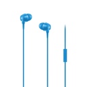 Ttec Pop 2KMM13M Earbud Headphones with Microphone, Blue