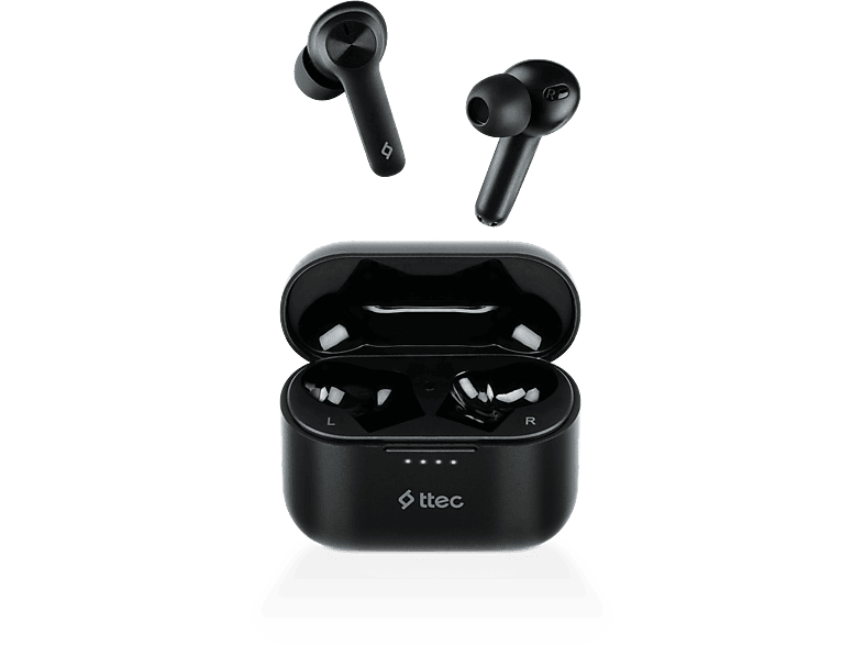 Ttec AirBeat Play TWS In-Ear Bluetooth Headset, Black