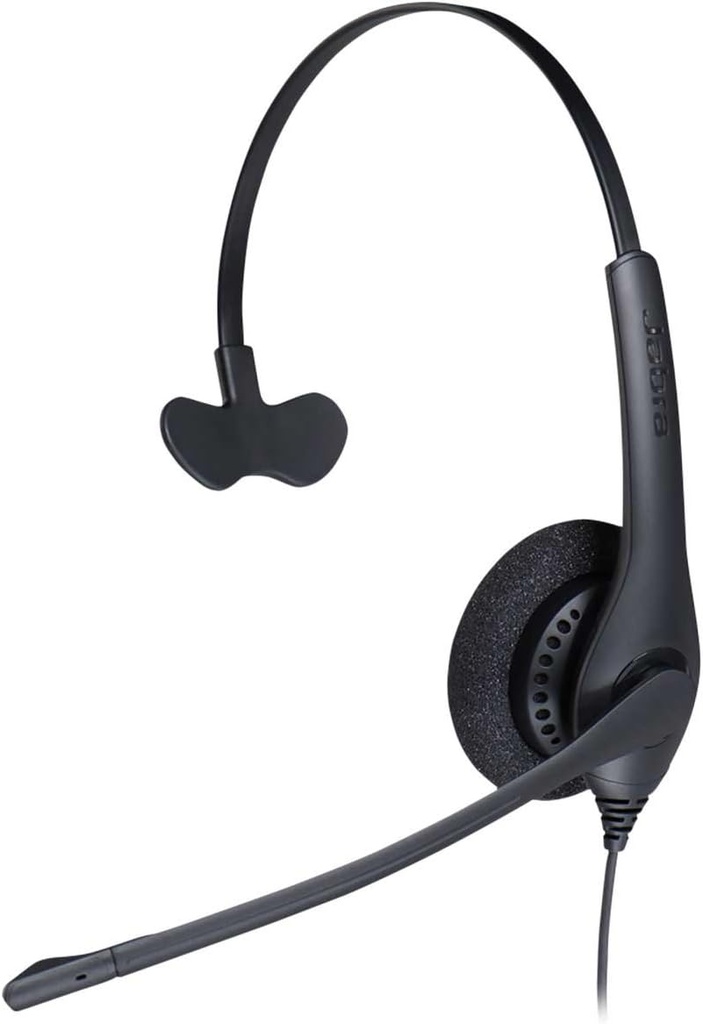 Jabra BIZ 1500 Mono USB NC Headset with Microphone, Black