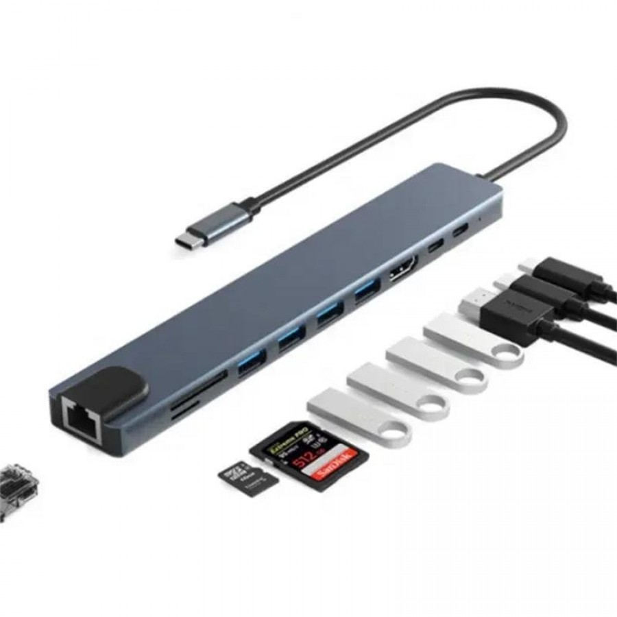 Sensei 10 in 1 Type-C Multifunctional Docking Station