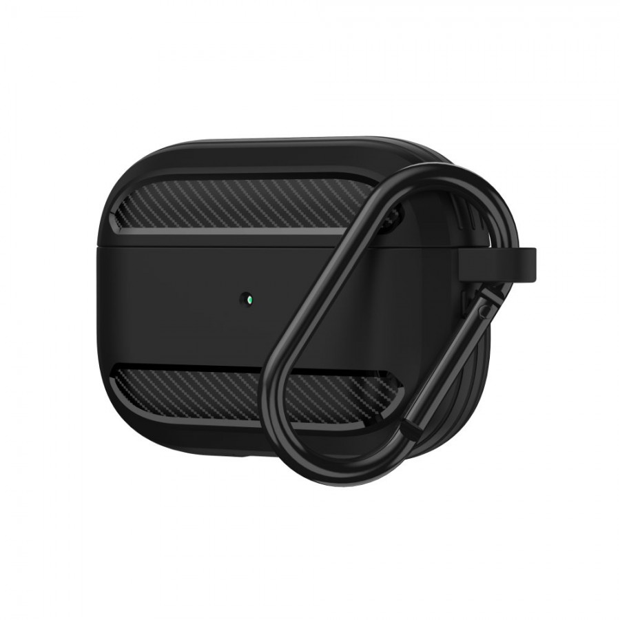 Wiwu APC005 Extra Shock Absorbing Airpods Case, Black
