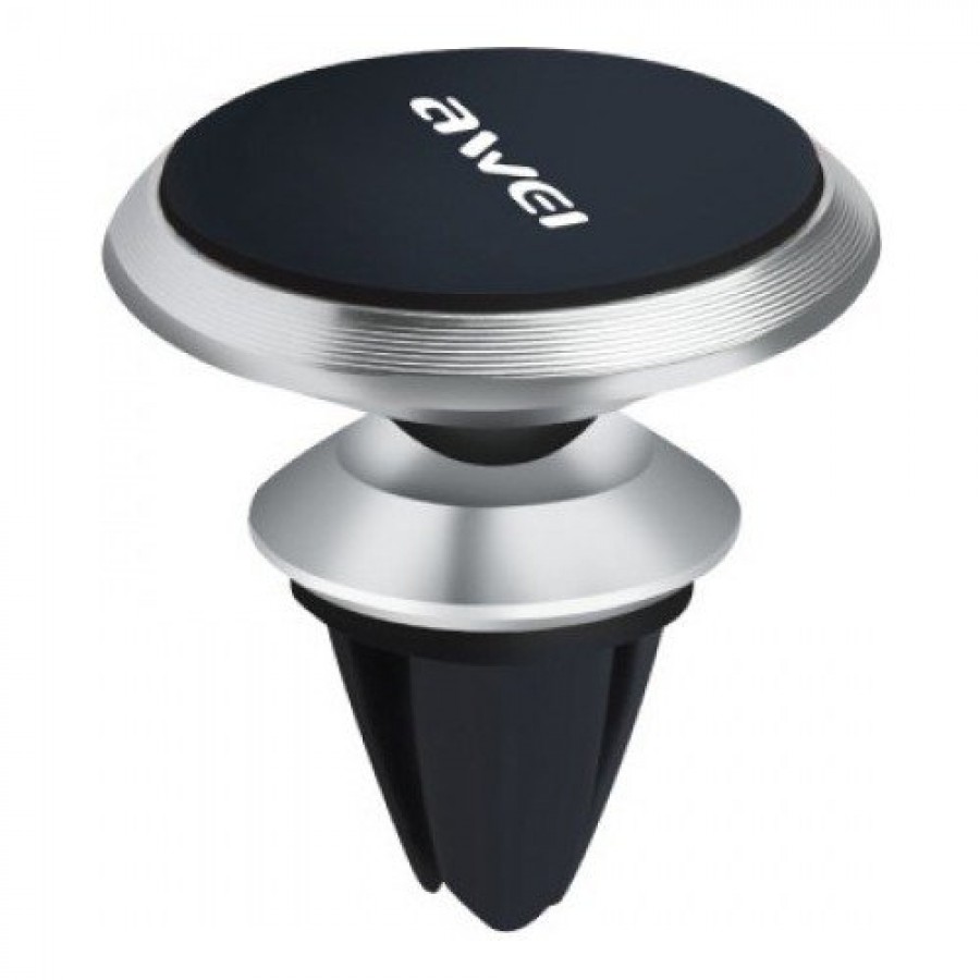 Awei X5 360 Degree Magnetic In-Car Phone Holder, Gray