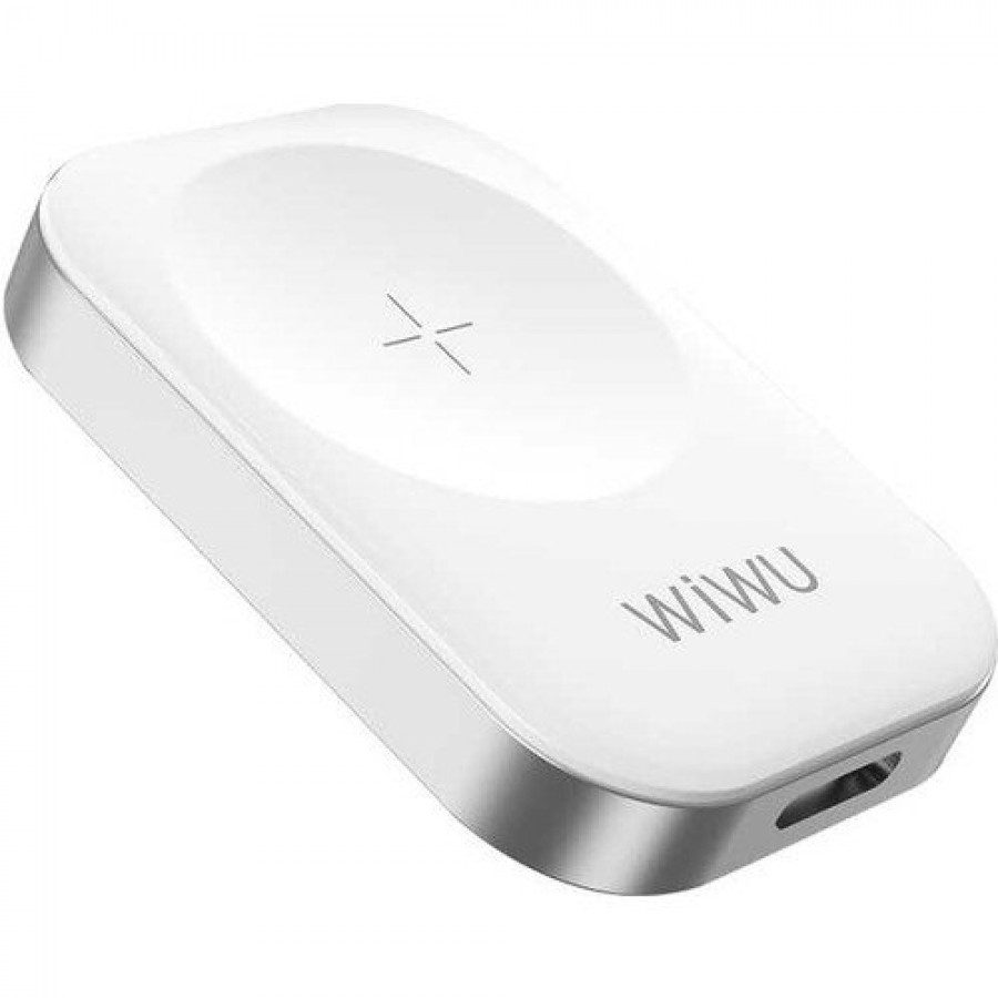 Wiwu M16 2.5W Smart Watch Charger, White