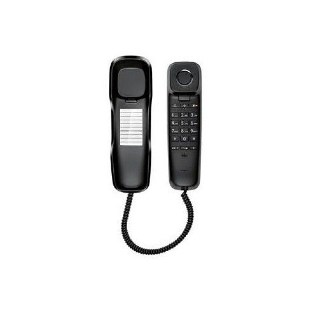 Gigaset DA210 Desktop Corded Phone, Black