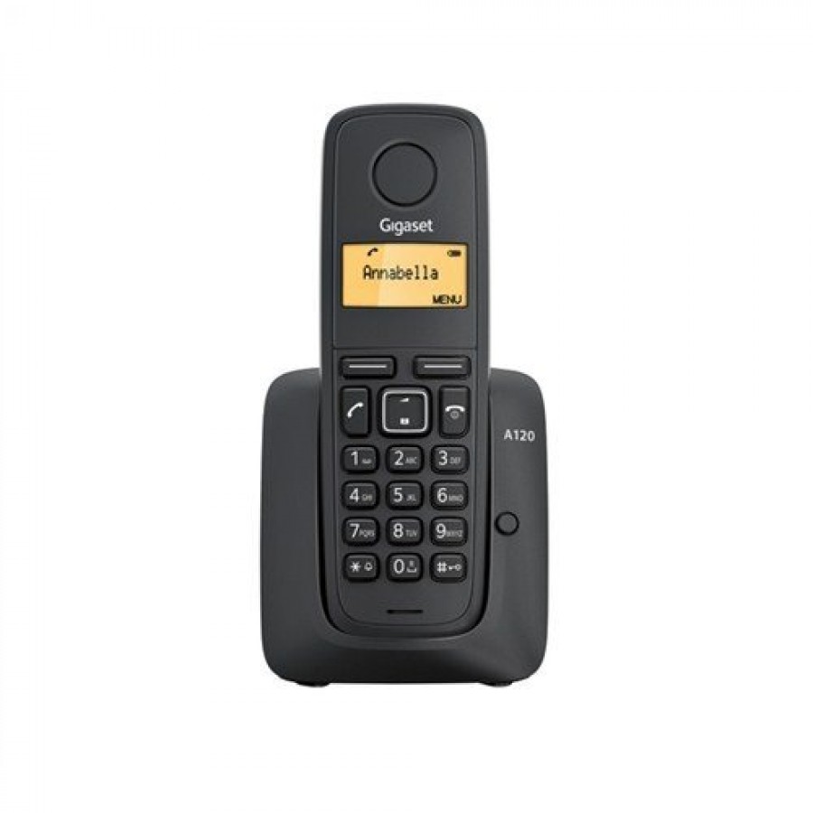 Gigaset A120 Dect Telefon, Siyah