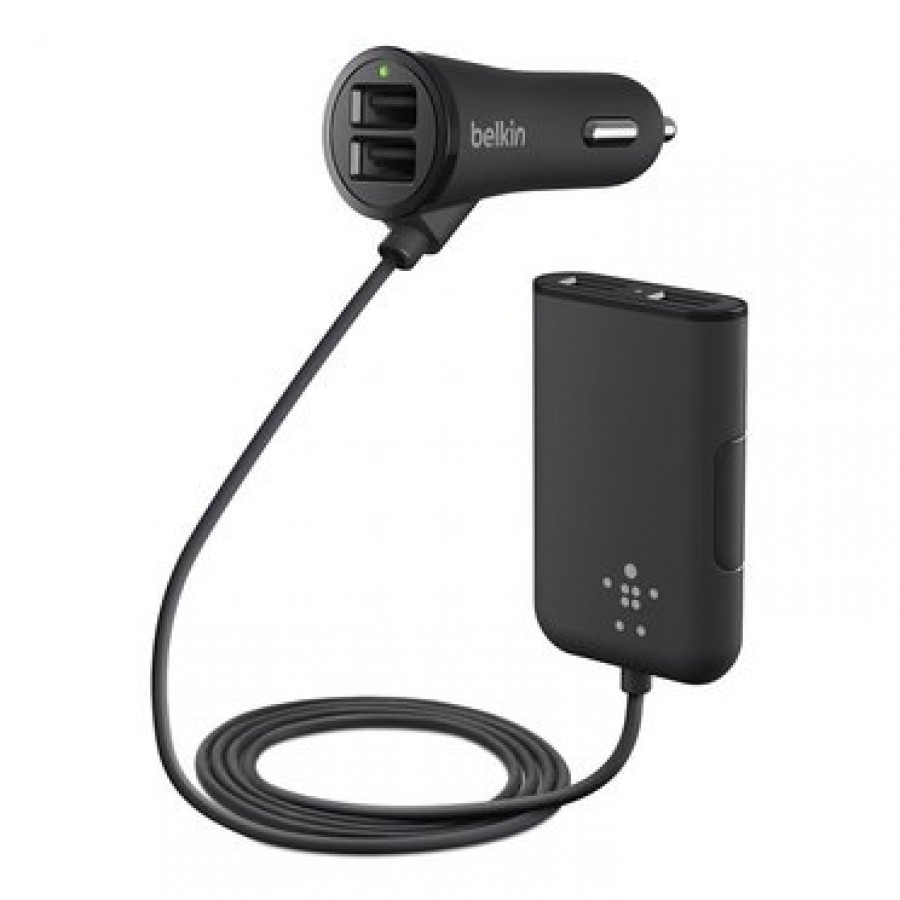 Belkin Road Rockstar 4 Port Passenger Car Charger