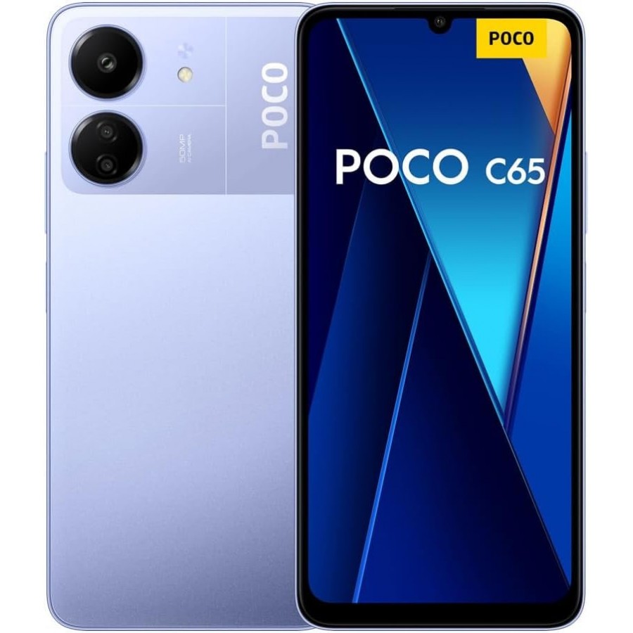 Poco C65 8/256 GB Mobile Phone, Purple