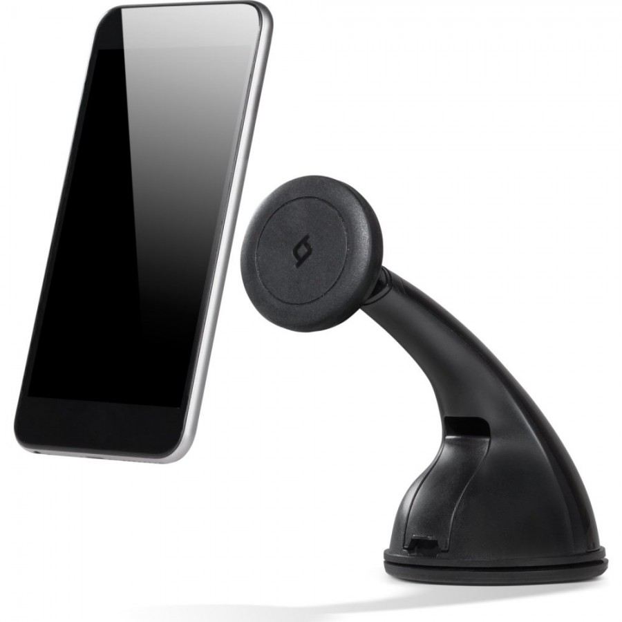 Ttec EasyDrive Grip In-Car Phone Holder, Black
